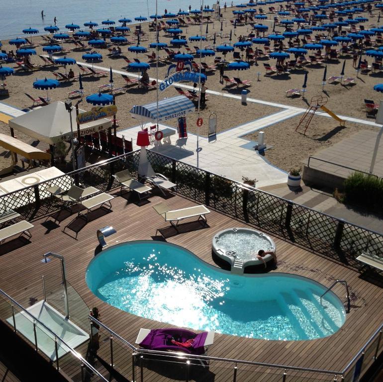 Hotel Baia Rimini Eksteriør billede